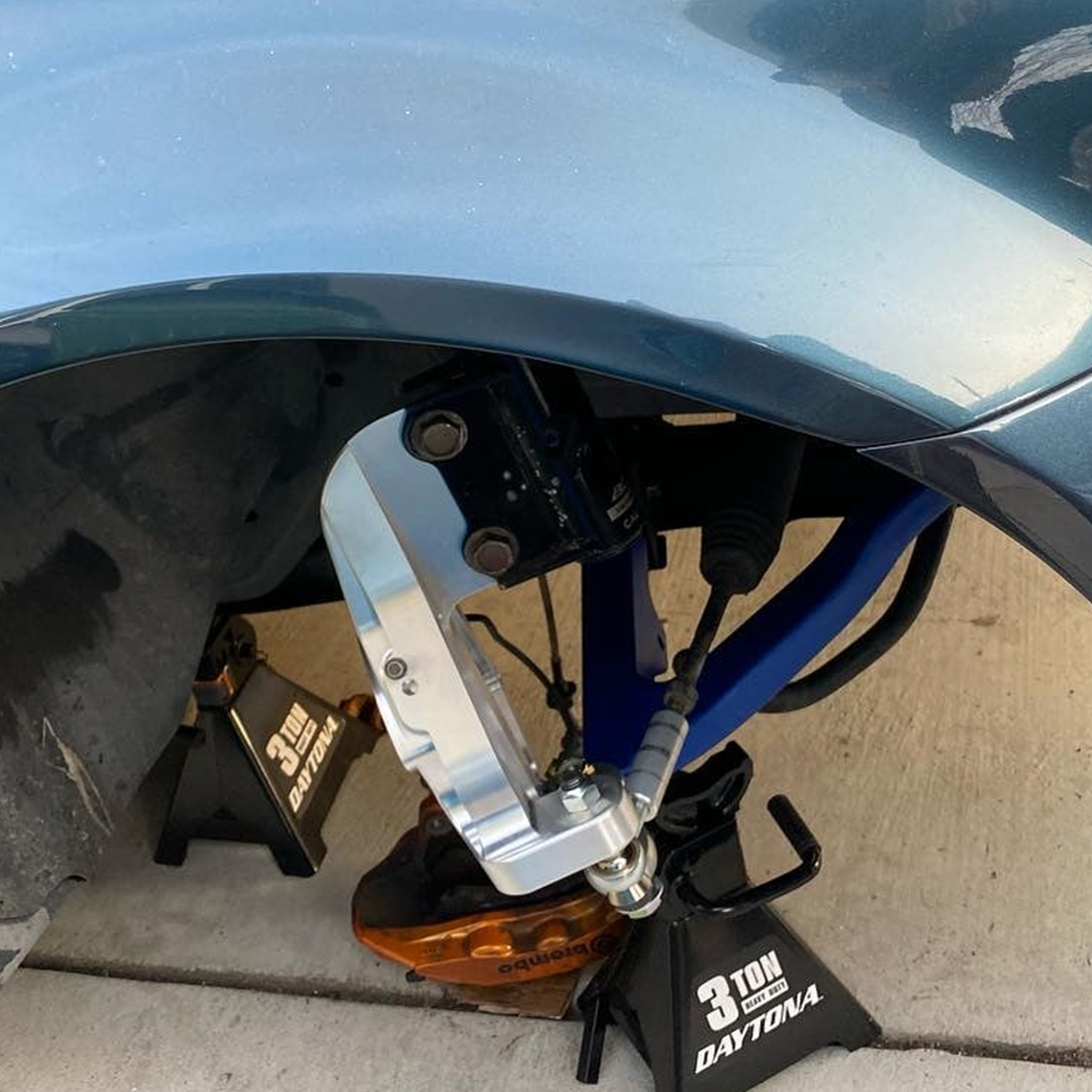 Blu808 - Pontiac G8 / Holden VE / Chevy SS (Full Billet Adjustable Ackermann Angle Kit)