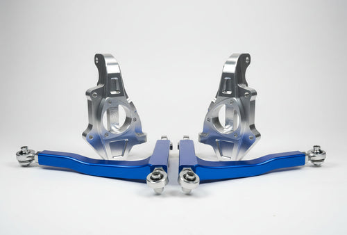 Blu808 Full Billet Adjustable Ackermann Spec Front Suspension System Gen 5 Camaro