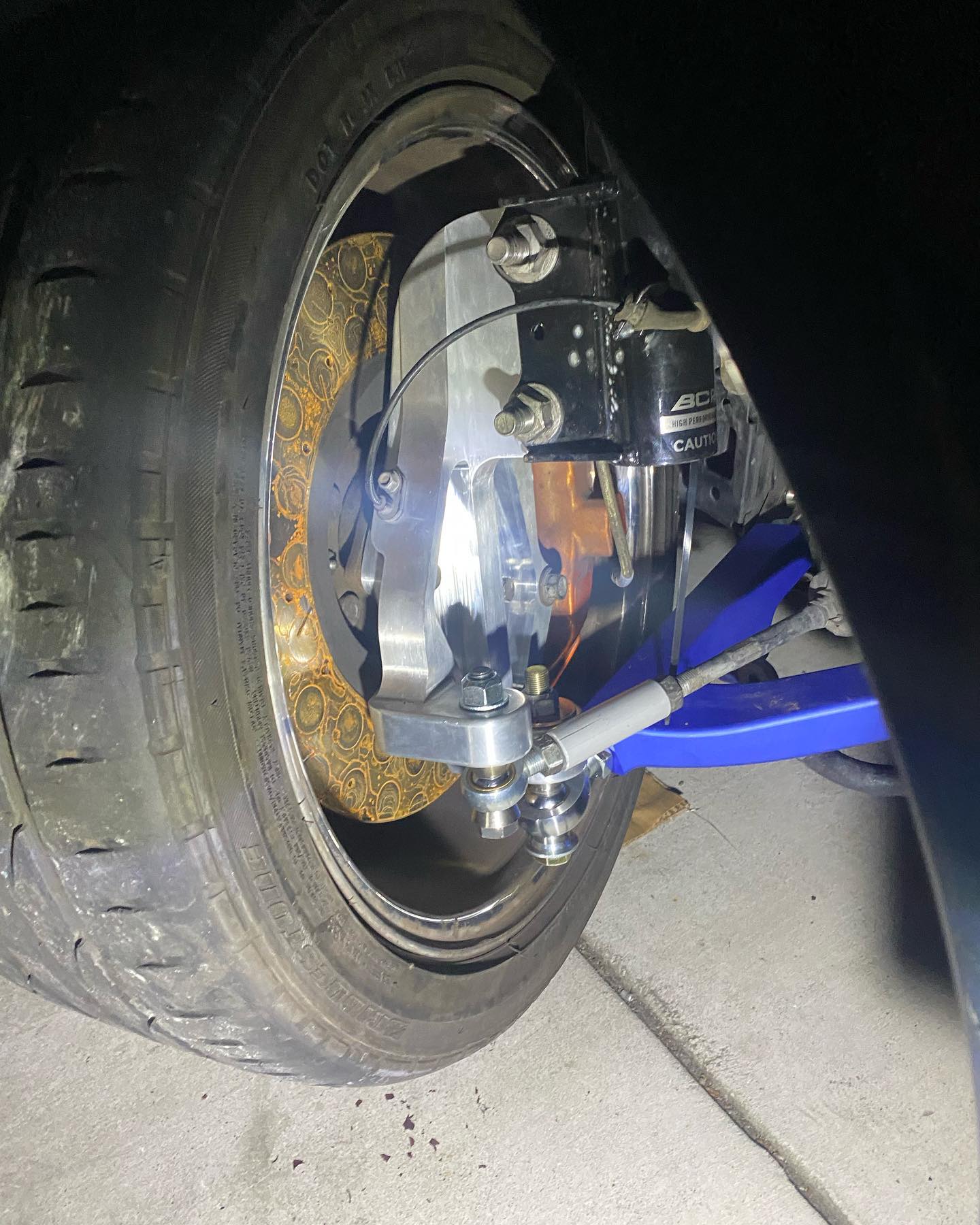 Blu808 - Pontiac G8 / Holden VE / Chevy SS (Full Billet Adjustable Ackermann Angle Kit)